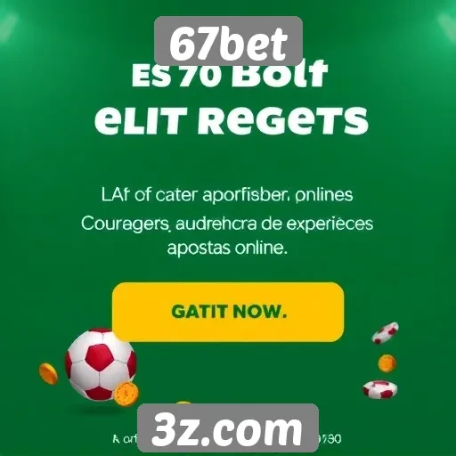Ofertas promocionais disponíveis na 67bet